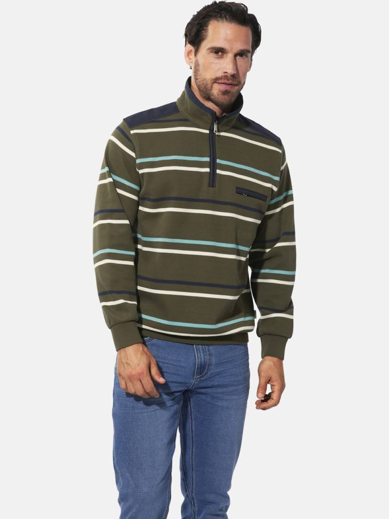 Große Größen Sweatshirt PAONESSI, Herren, braun, Größe: XXL, Baumwolle, Happy Size DE Men von Happy Size DE Men