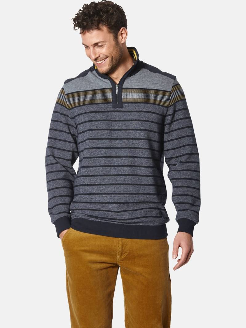 Große Größen Sweatshirt REMOSOTZI, Herren, grau, Größe: XXL, Baumwolle, Happy Size DE Men von Happy Size DE Men