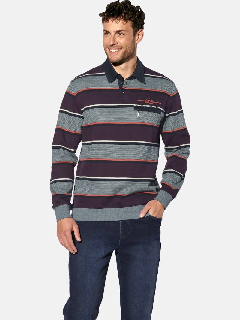 Große Größen Sweatshirt TELON, Herren, grau, Größe: XXL, Baumwolle, Happy Size DE Men von Happy Size DE Men