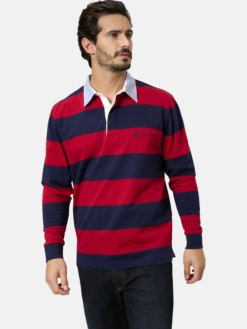 Große Größen Sweatshirt VIORENTO, Herren, rot, Größe: XL, Baumwolle, Happy Size DE Men von Happy Size DE Men