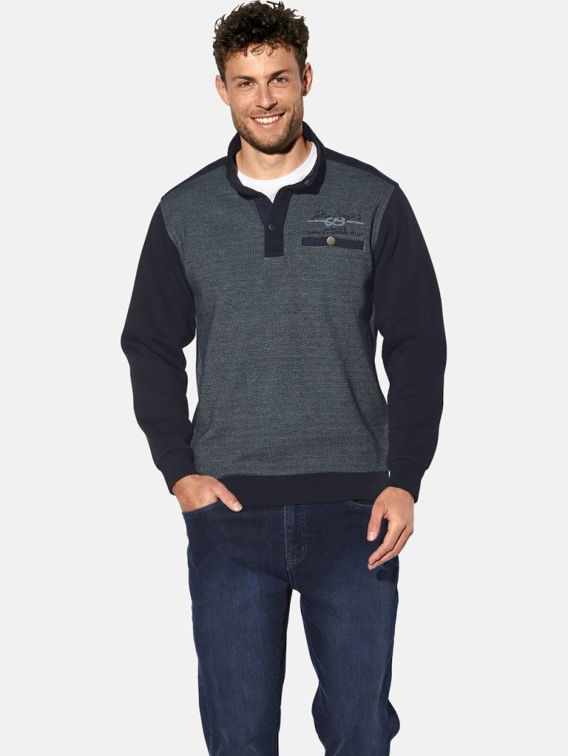 Große Größen Sweatshirt WELARO, Herren, grau, Größe: L, Baumwolle, Happy Size DE Men von Happy Size DE Men