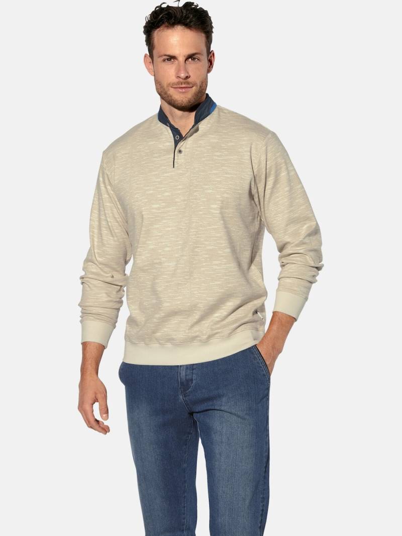 Große Größen Sweatshirt WERINO, Herren, braun, Größe: L, Baumwolle, Happy Size DE Men von Happy Size DE Men