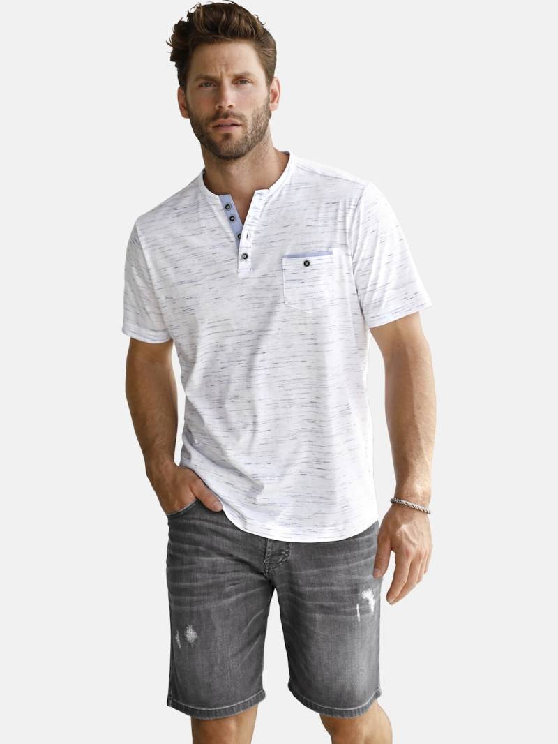 Große Größen T-Shirt BELLAVERRO, Herren, weiß, Größe: L, Baumwolle, Happy Size DE Men von Happy Size DE Men