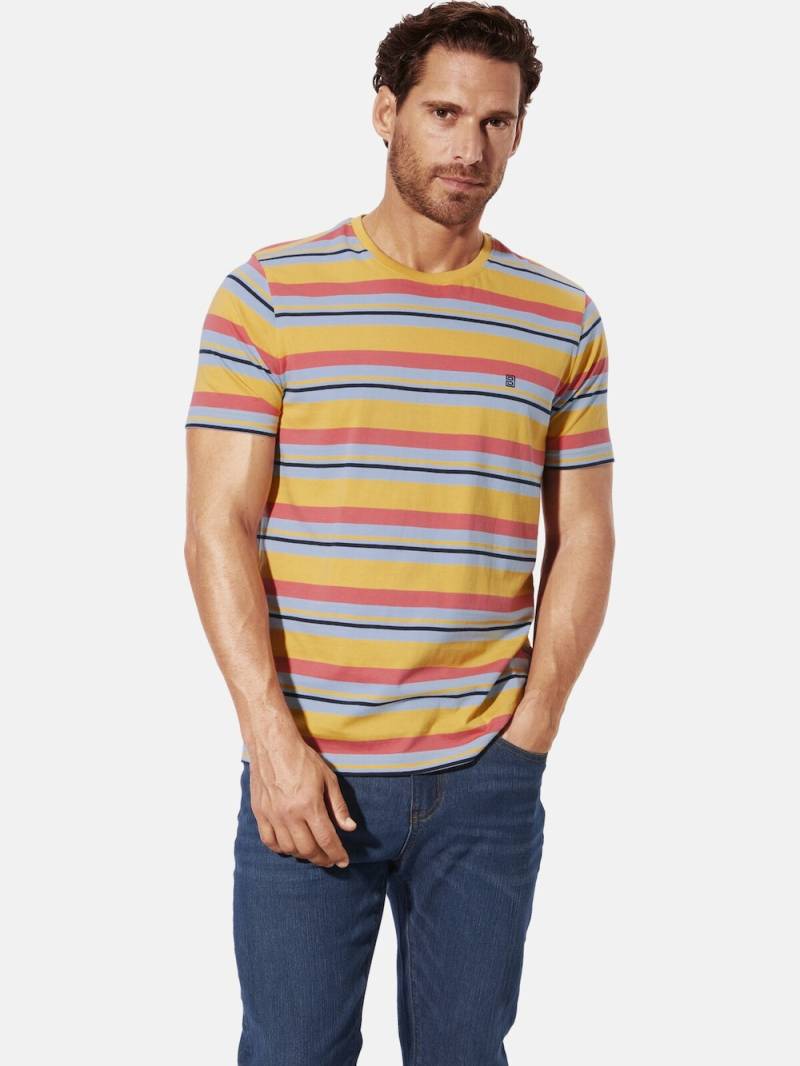 Große Größen T-Shirt KALVINO, Herren, gelb, Größe: XL, Baumwolle, Happy Size DE Men von Happy Size DE Men