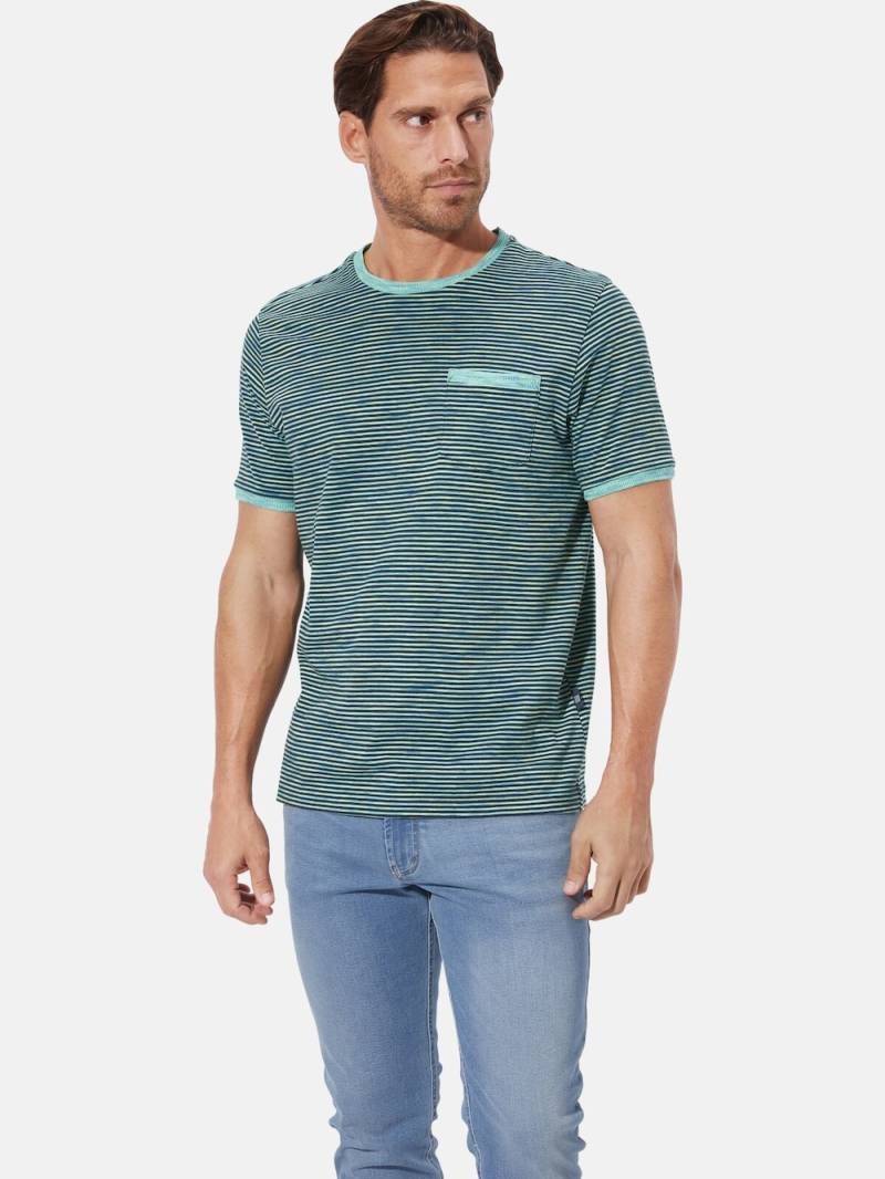 Große Größen T-Shirt ORIELLO, Herren, grau, Größe: L, Baumwolle, Happy Size DE Men von Happy Size DE Men