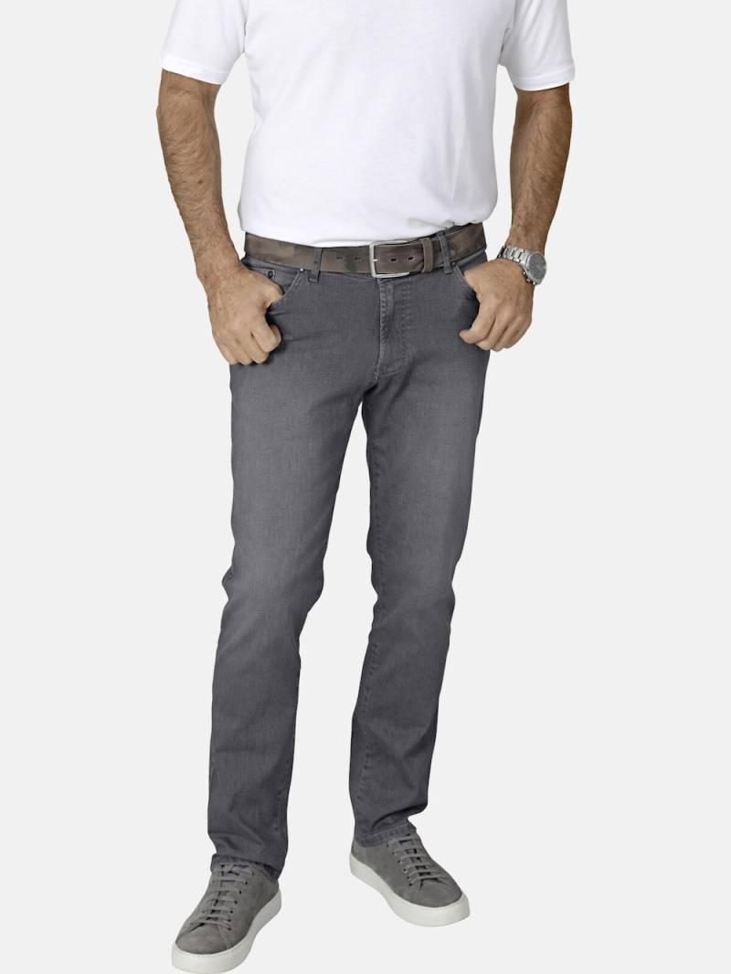 Große Größen Tiefbundjeans VESTABELLA, Herren, grau, Größe: 64, Baumwolle, Happy Size DE Men von Happy Size DE Men