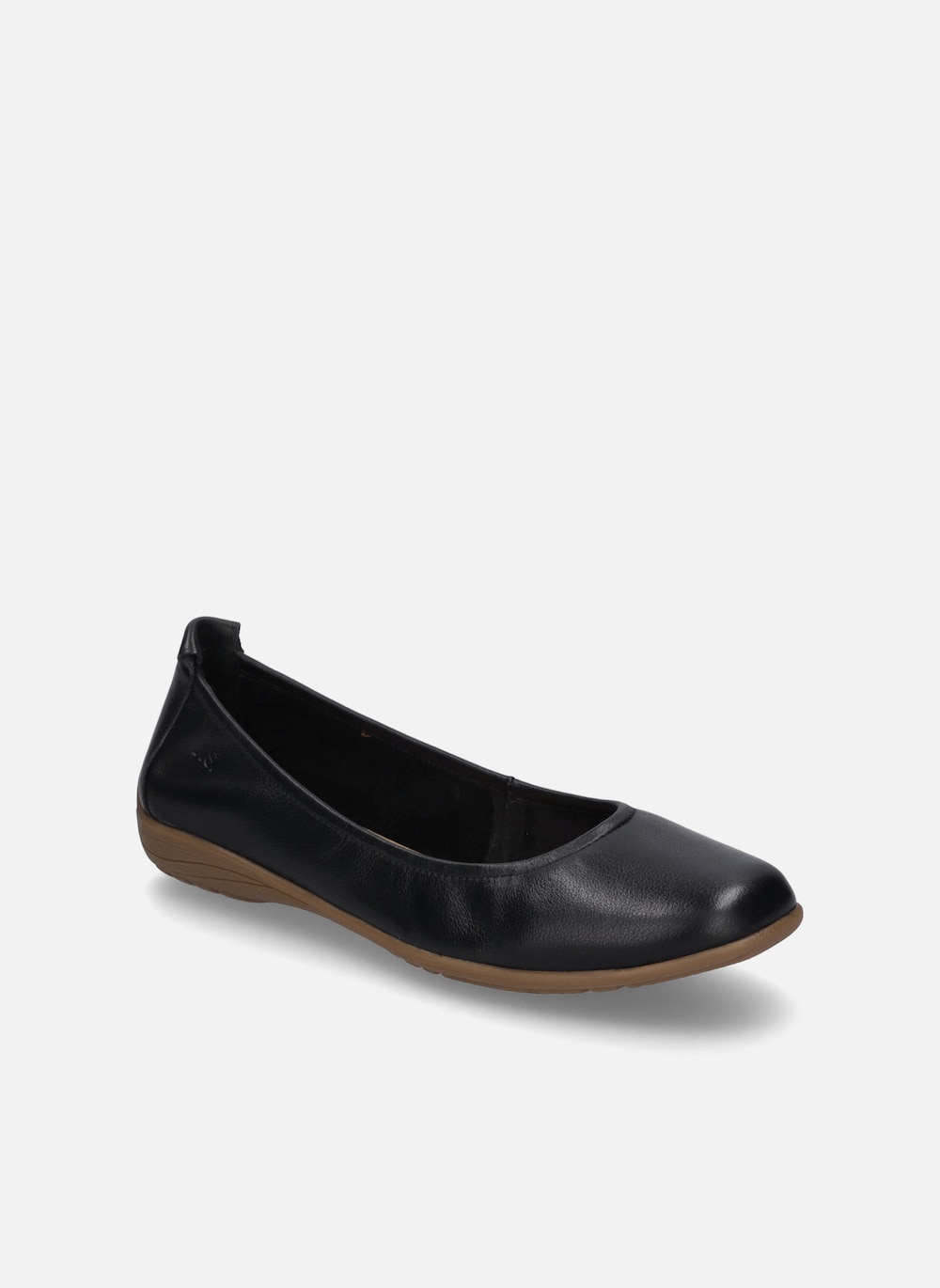 Große Größen Damen Ballerina Fenja 01, Damen, schwarz, Größe: 41, Gummi/Leder, Happy Size DE Women von JOSEF SEIBEL