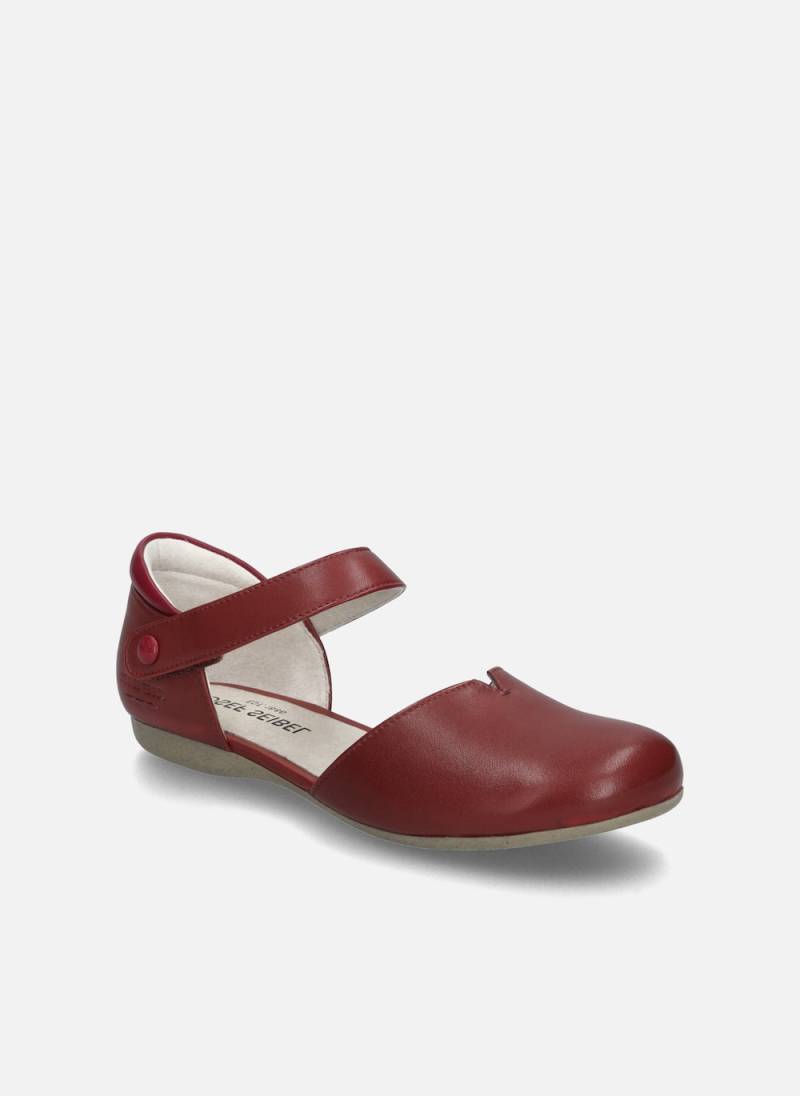 Große Größen Damen Ballerina Fiona 78, Damen, rot, Größe: 36, Leder, Happy Size DE Women von JOSEF SEIBEL