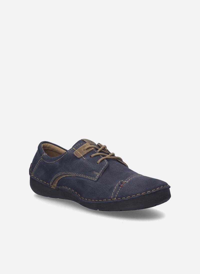 Große Größen Damen Halbschuh Fergey 41, Damen, blau, Größe: 41, Leder, Happy Size DE Women von JOSEF SEIBEL