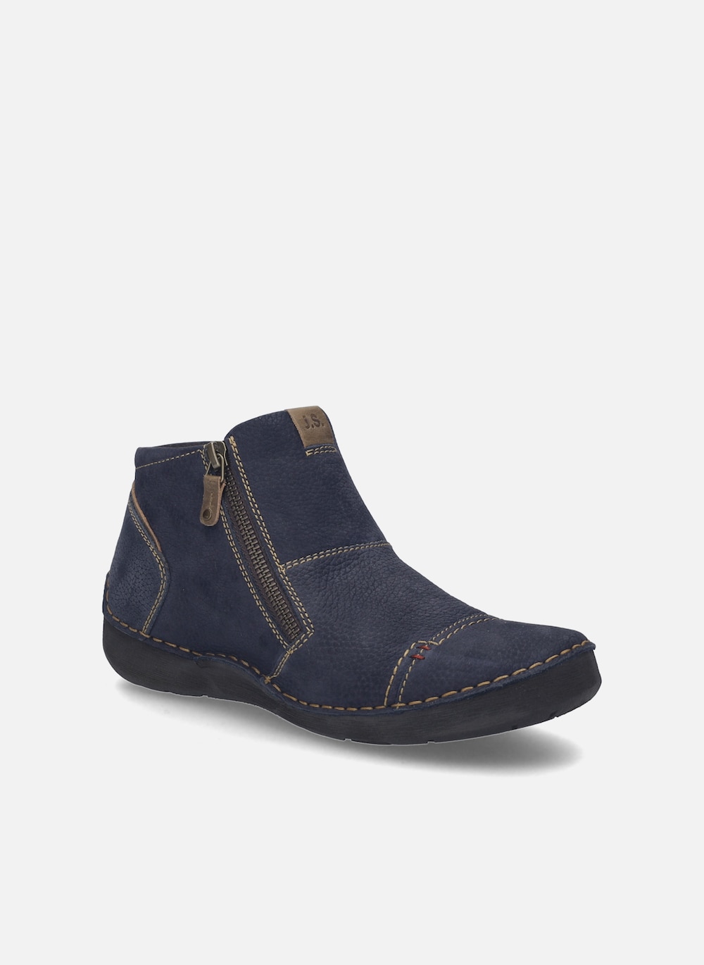 Große Größen Damen Halbschuh Fergey 46, Damen, blau, Größe: 36, Leder, Happy Size DE Women von JOSEF SEIBEL