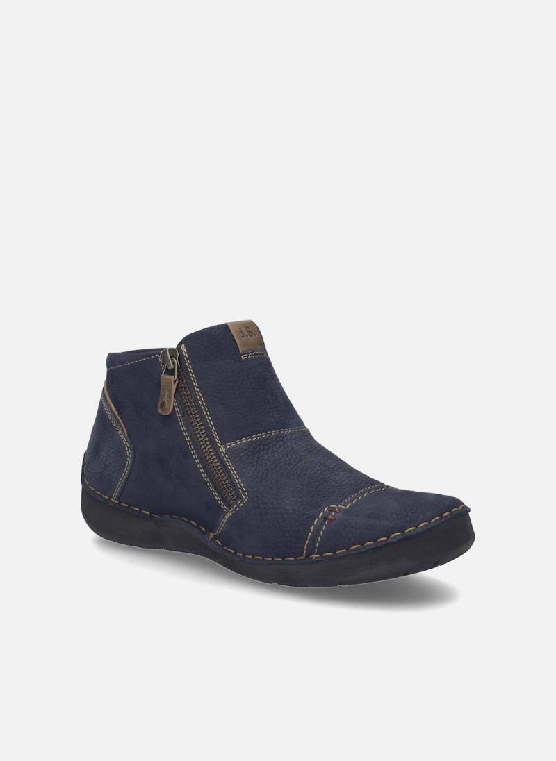 Große Größen Damen Halbschuh Fergey 46, Damen, blau, Größe: 36, Leder, Happy Size DE Women von JOSEF SEIBEL