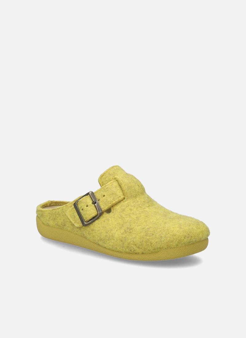 Große Größen Damen Hausschuh Cara 01, Damen, gelb, Größe: 37, Sonstige, Happy Size DE Women von JOSEF SEIBEL