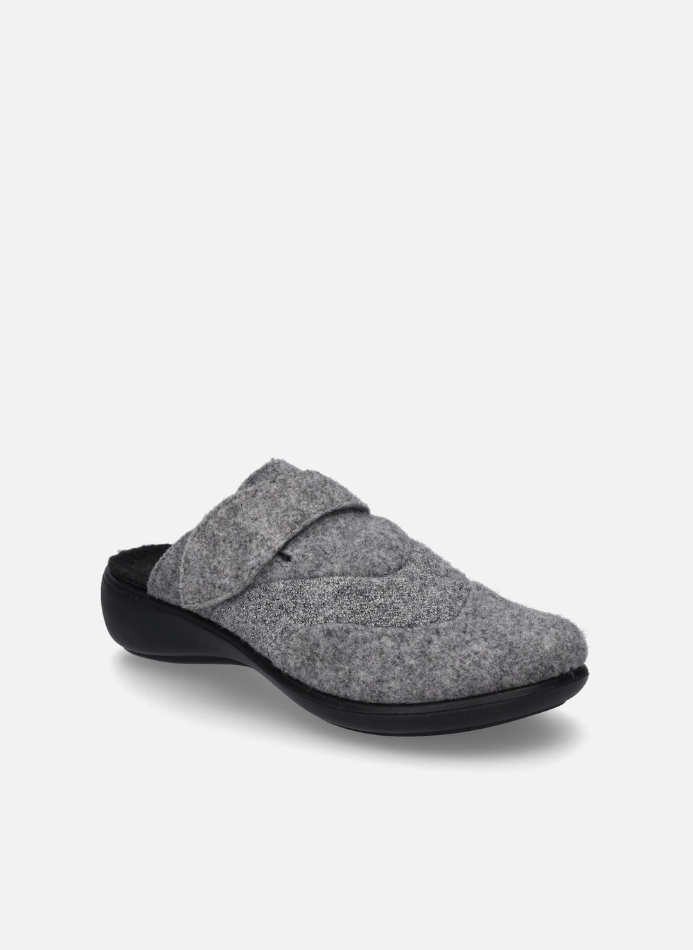 Große Größen Damen Hausschuh Korsika 308, Damen, grau, Größe: 44, Sonstige, Happy Size DE Women von WESTLAND