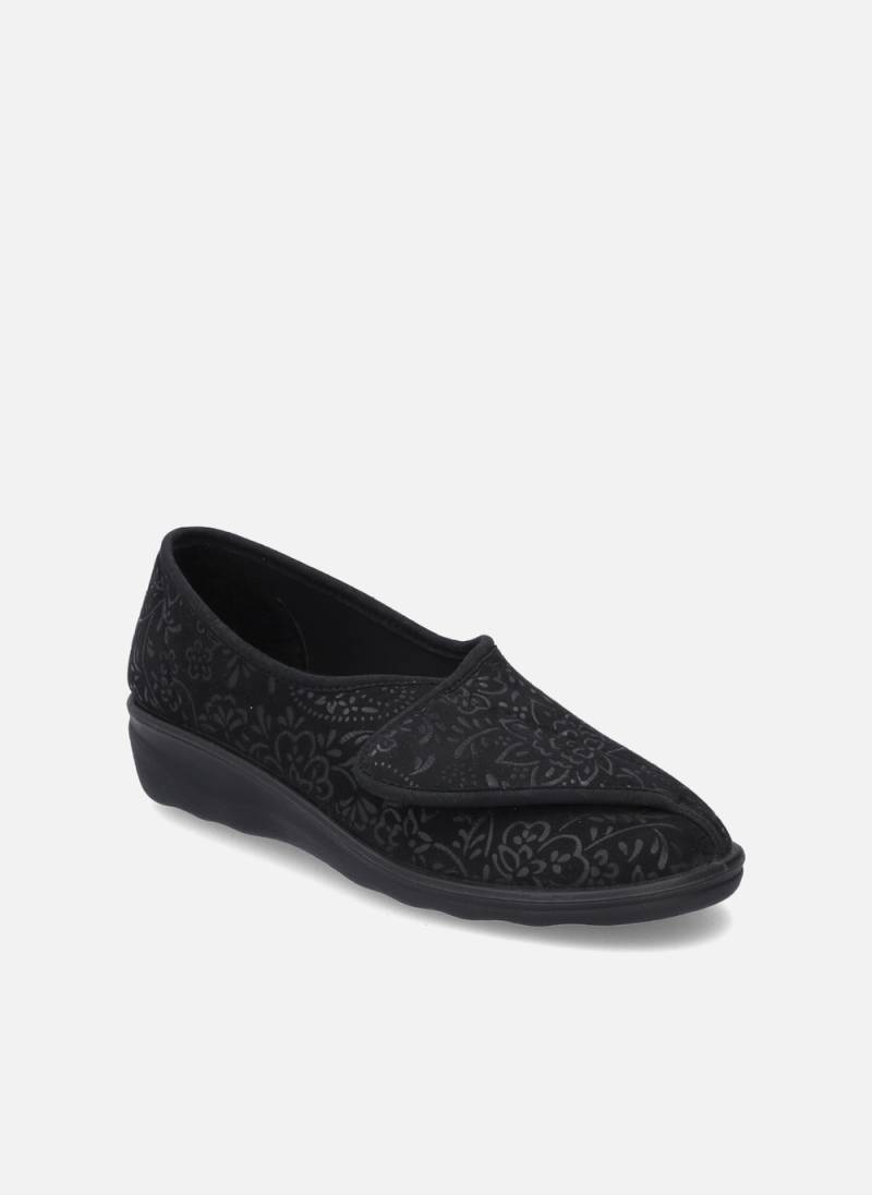 Große Größen Damen Hausschuh Nice 104, Damen, schwarz, Größe: 41, Sonstige, Happy Size DE Women von WESTLAND