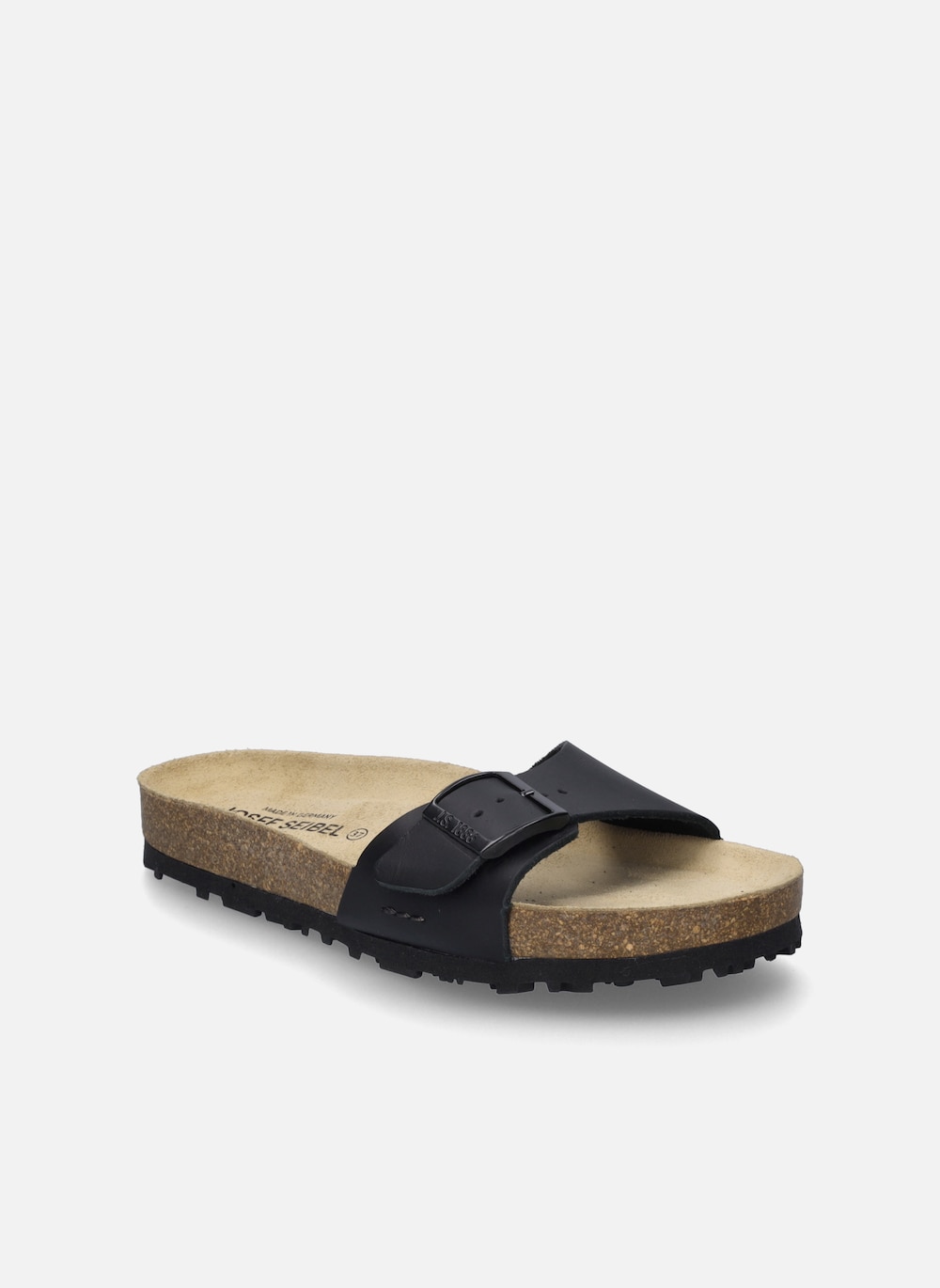 Große Größen Damen Sandale Hermine 03, Damen, schwarz, Größe: 44, Leder, Happy Size DE Women von JOSEF SEIBEL