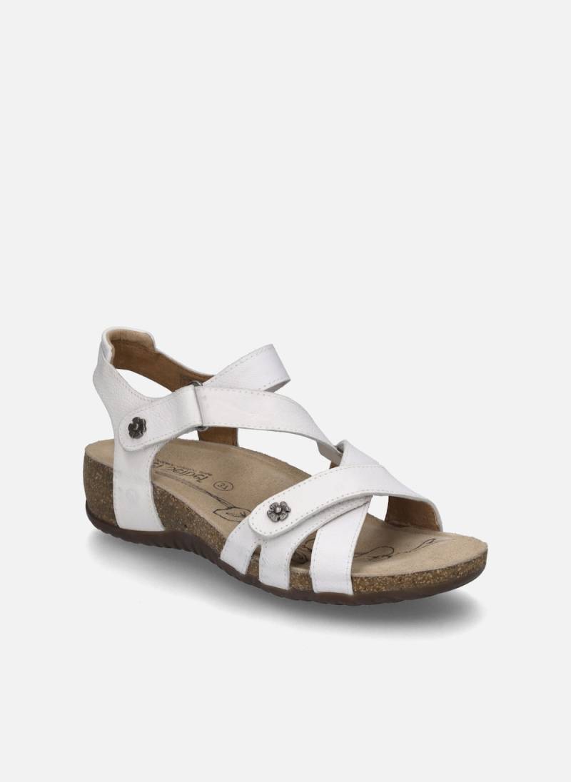 Große Größen Damen Sandale Natalya 11, Damen, weiß, Größe: 40, Leder, Happy Size DE Women von JOSEF SEIBEL