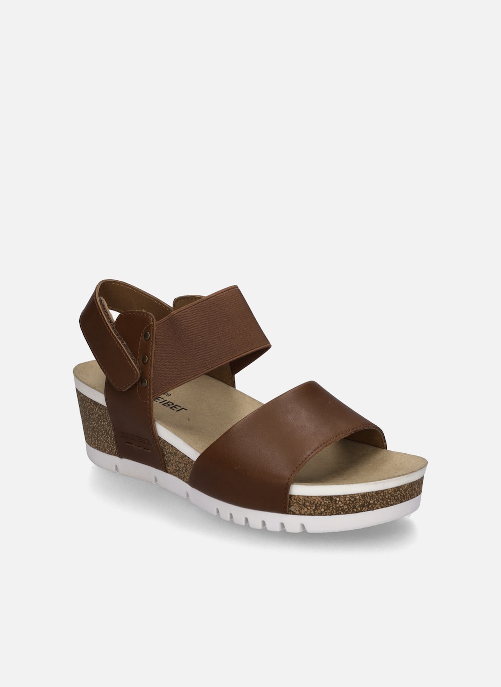 Große Größen Damen Sandale Quinn 09, Damen, braun, Größe: 36, Leder, Happy Size DE Women von JOSEF SEIBEL