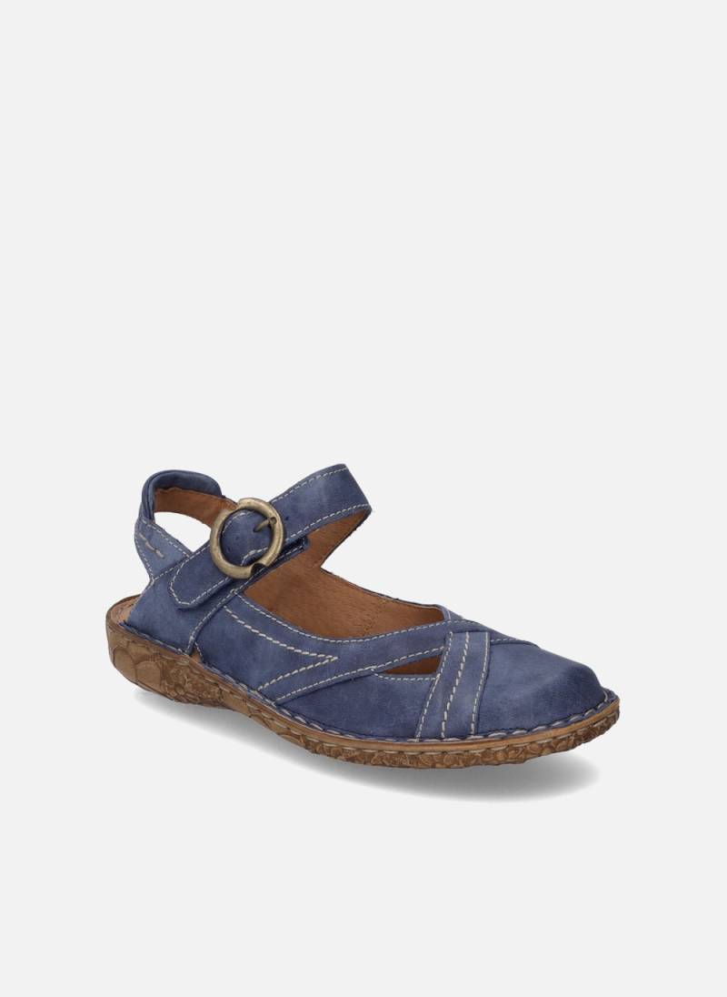 Große Größen Damen Sandale Rosalie 49, Damen, blau, Größe: 37, Leder, Happy Size DE Women von JOSEF SEIBEL
