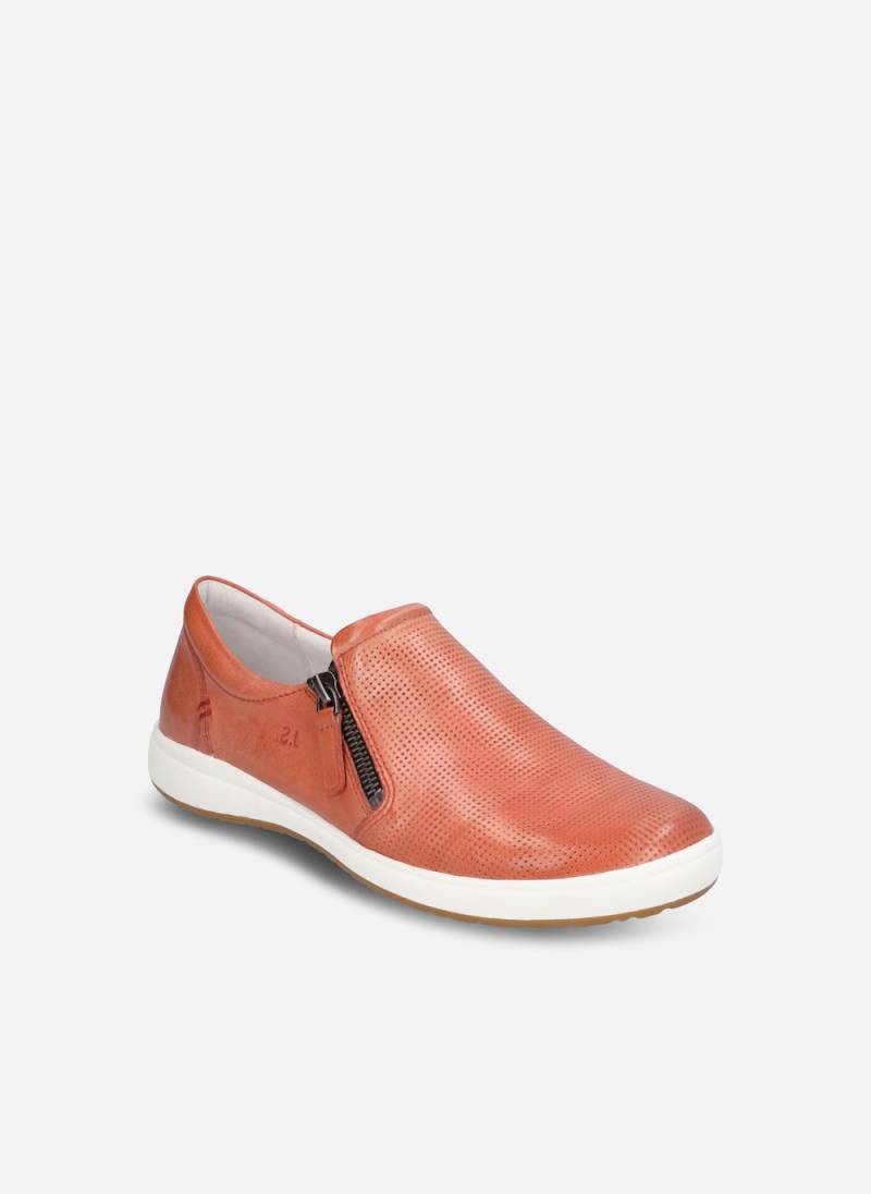 Große Größen Damen Slipper Caren 22, Damen, orange, Größe: 37, Leder, Happy Size DE Women von JOSEF SEIBEL