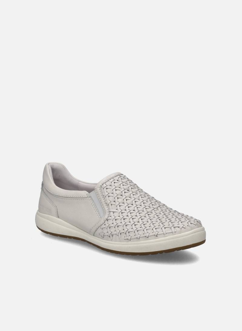 Große Größen Damen Slipper Caren 72, Damen, weiß, Größe: 39, Leder, Happy Size DE Women von JOSEF SEIBEL