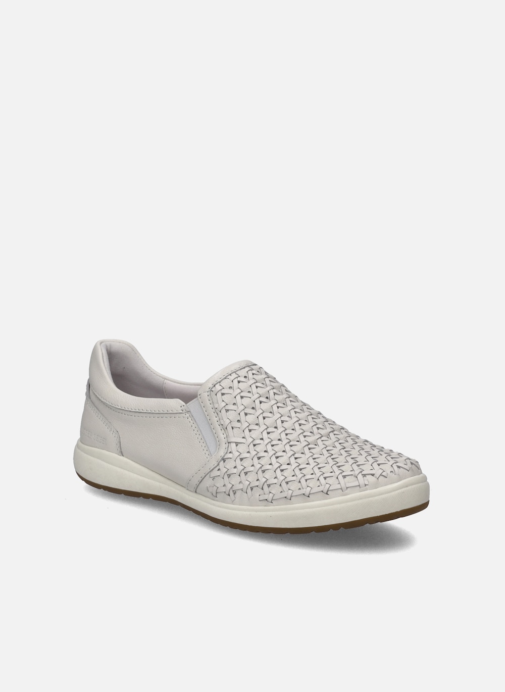 Große Größen Damen Slipper Caren 72, Damen, weiß, Größe: 41, Leder, Happy Size DE Women von JOSEF SEIBEL