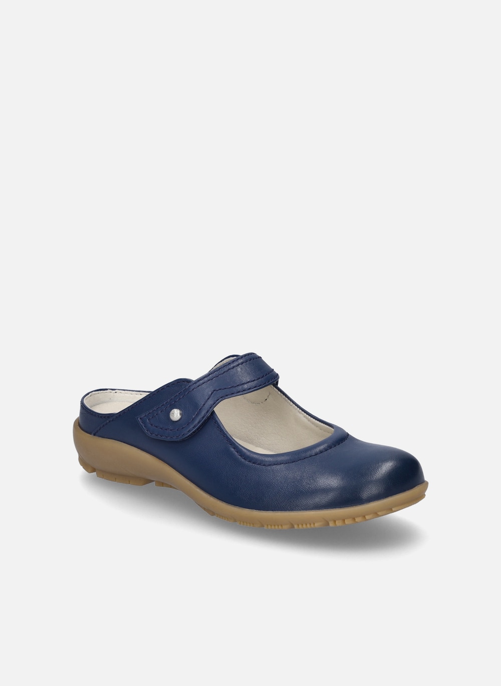 Große Größen Damen Slipper Charlotte 04, Damen, blau, Größe: 39, Leder, Happy Size DE Women von JOSEF SEIBEL