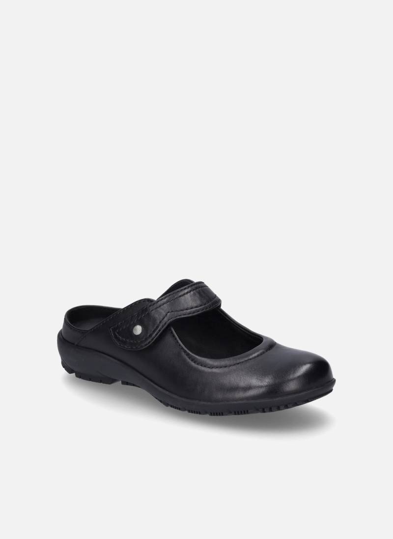 Große Größen Damen Slipper Charlotte 04, Damen, schwarz, Größe: 40, Leder, Happy Size DE Women von JOSEF SEIBEL