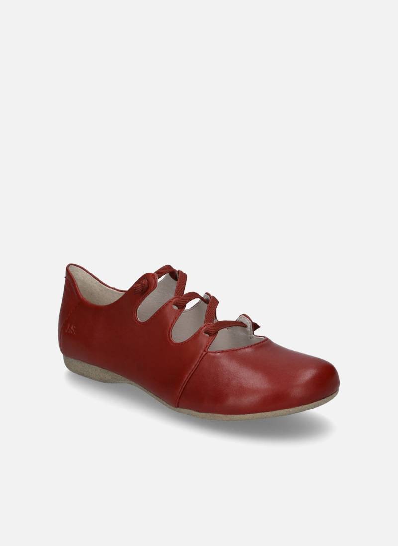 Große Größen Damen Slipper Fiona 04, Damen, rot, Größe: 36, Leder, Happy Size DE Women von JOSEF SEIBEL