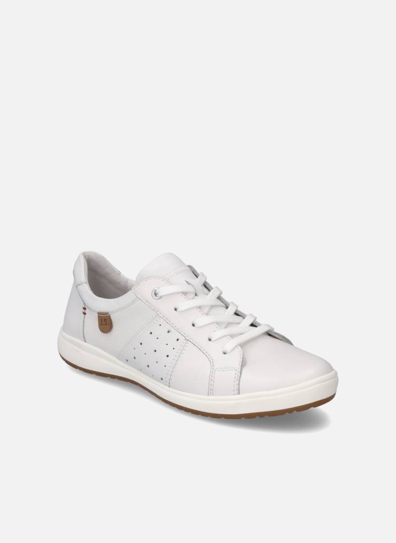 Große Größen Damen Sneaker Caren 01, Damen, weiß, Größe: 42, Leder, Happy Size DE Women von JOSEF SEIBEL
