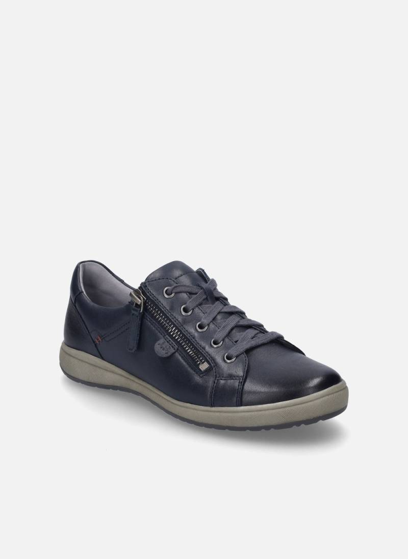 Große Größen Damen Sneaker Caren 12, Damen, blau, Größe: 38, Leder, Happy Size DE Women von JOSEF SEIBEL