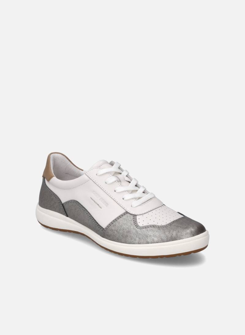 Große Größen Damen Sneaker Caren 49, Damen, grau, Größe: 41, Leder, Happy Size DE Women von JOSEF SEIBEL