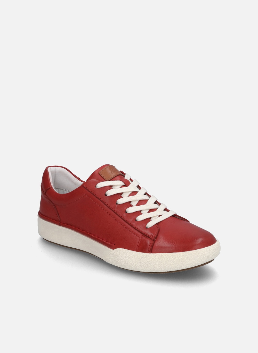 Große Größen Damen Sneaker Claire 01, Damen, rot, Größe: 38, Leder, Happy Size DE Women von JOSEF SEIBEL