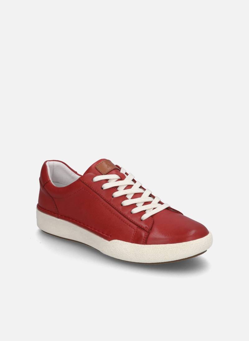 Große Größen Damen Sneaker Claire 01, Damen, rot, Größe: 38, Leder, Happy Size DE Women von JOSEF SEIBEL