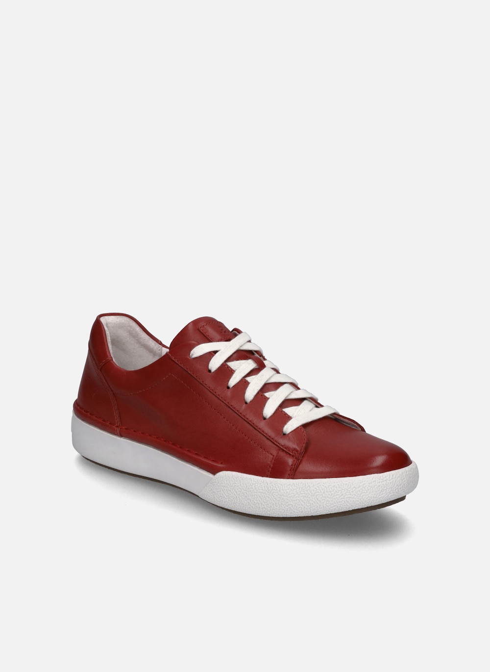 Große Größen Damen Sneaker Claire 01, Damen, rot, Größe: 41, Leder, Happy Size DE Women von JOSEF SEIBEL