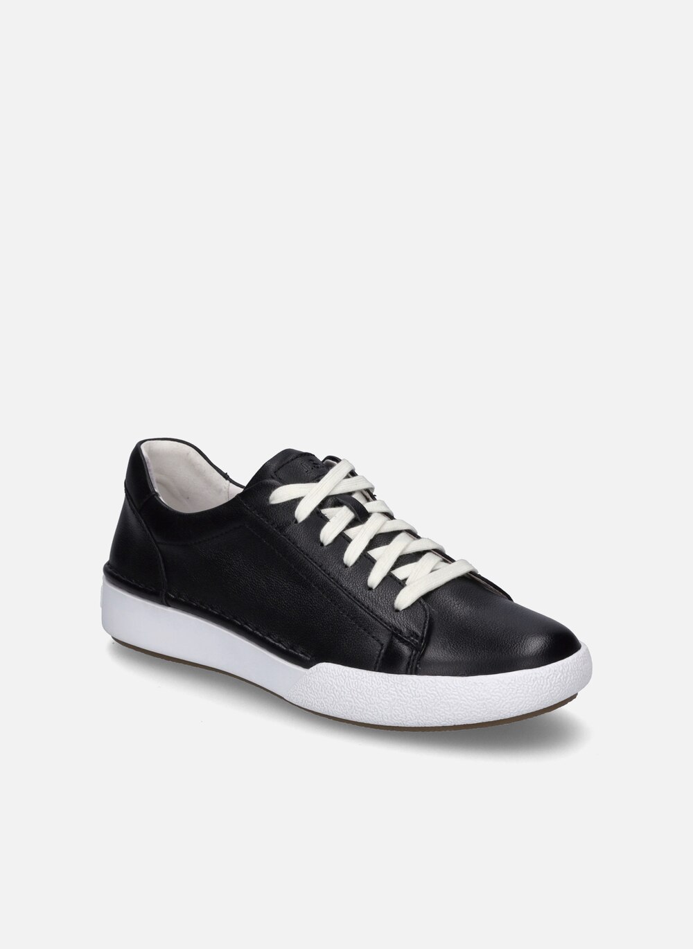 Große Größen Damen Sneaker Claire 01, Damen, schwarz, Größe: 42, Leder, Happy Size DE Women von JOSEF SEIBEL