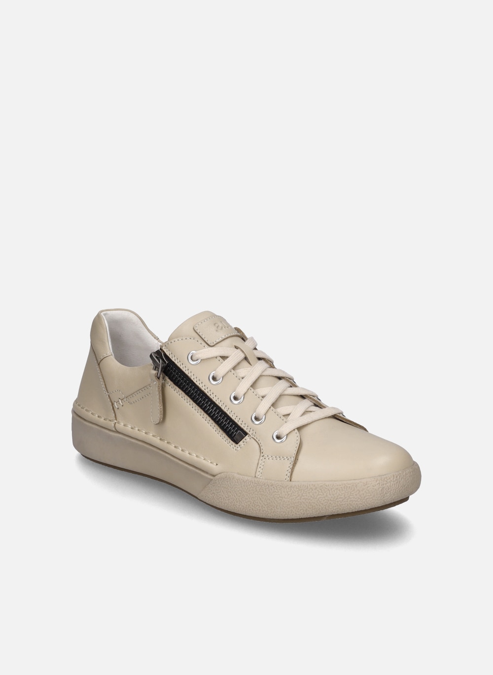 Große Größen Damen Sneaker Claire 03, Damen, beige, Größe: 36, Leder, Happy Size DE Women von JOSEF SEIBEL