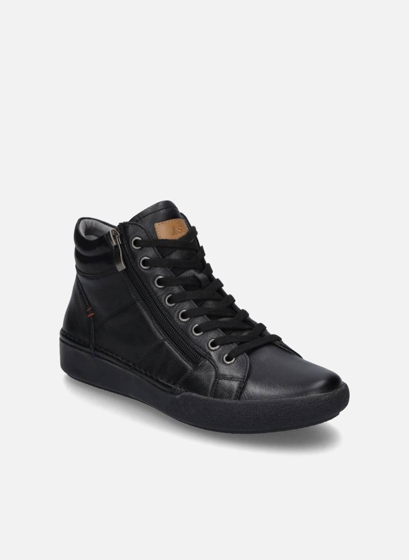 Große Größen Damen Sneaker Claire 11, Damen, schwarz, Größe: 40, Leder, Happy Size DE Women von JOSEF SEIBEL