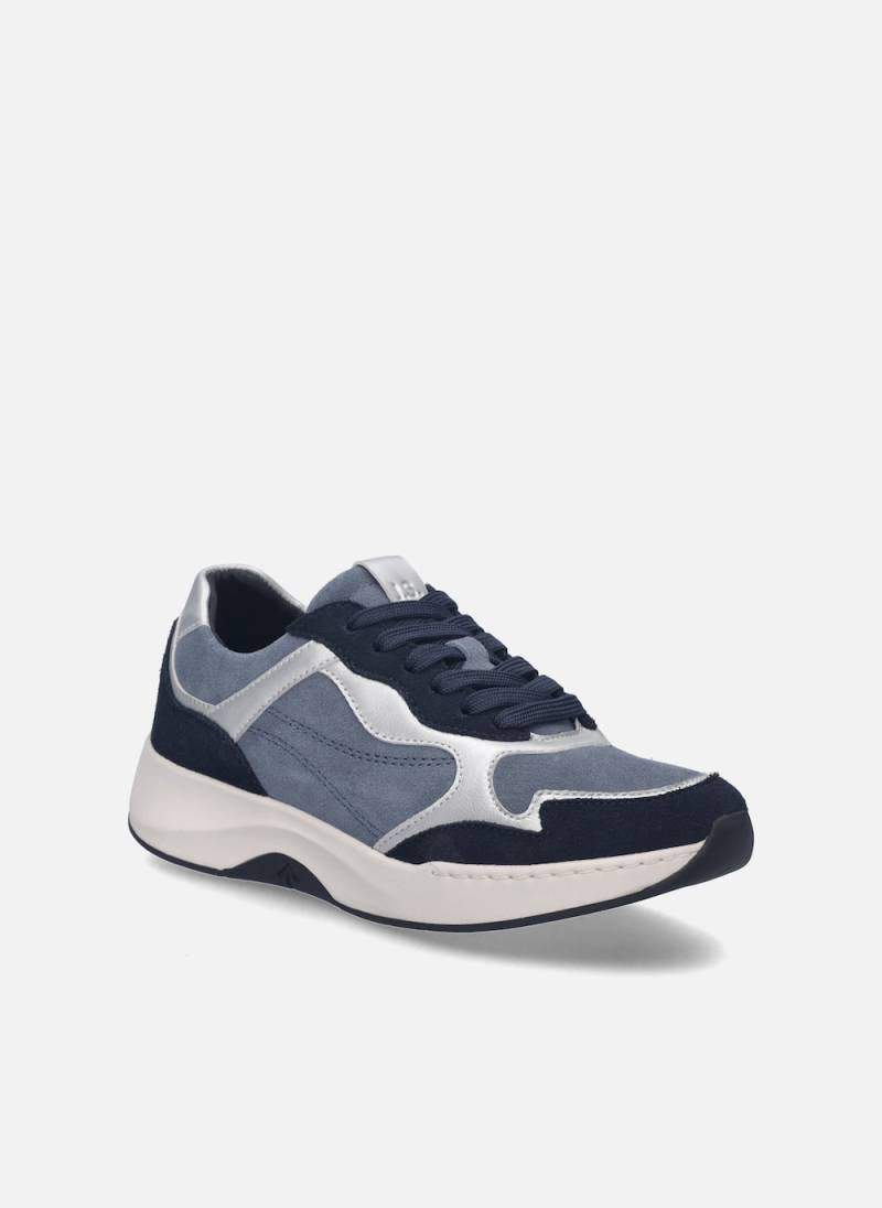 Große Größen Damen Sneaker Elli 18, Damen, blau, Größe: 37, Leder, Happy Size DE Women von JOSEF SEIBEL