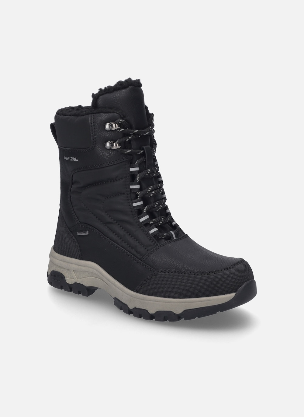 Große Größen Damen Stiefel Davos 52, Damen, schwarz, Größe: 38, Sonstige/Synthetische Fasern, Happy Size DE Women von JOSEF SEIBEL