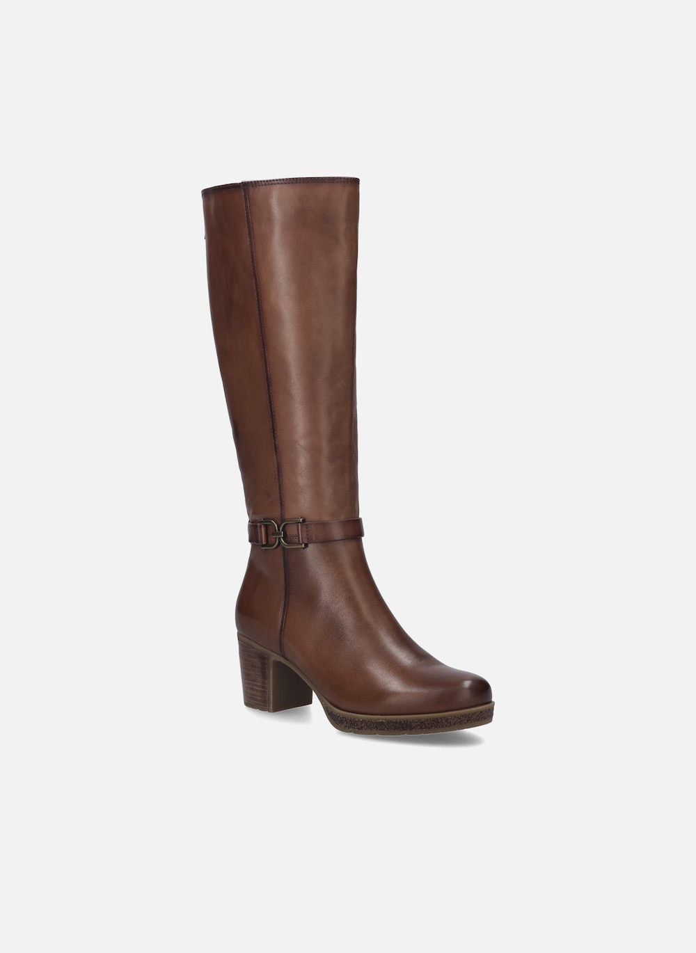 Große Größen Damen Stiefel Gloria 02, Damen, braun, Größe: 37, Leder, Happy Size DE Women von JOSEF SEIBEL