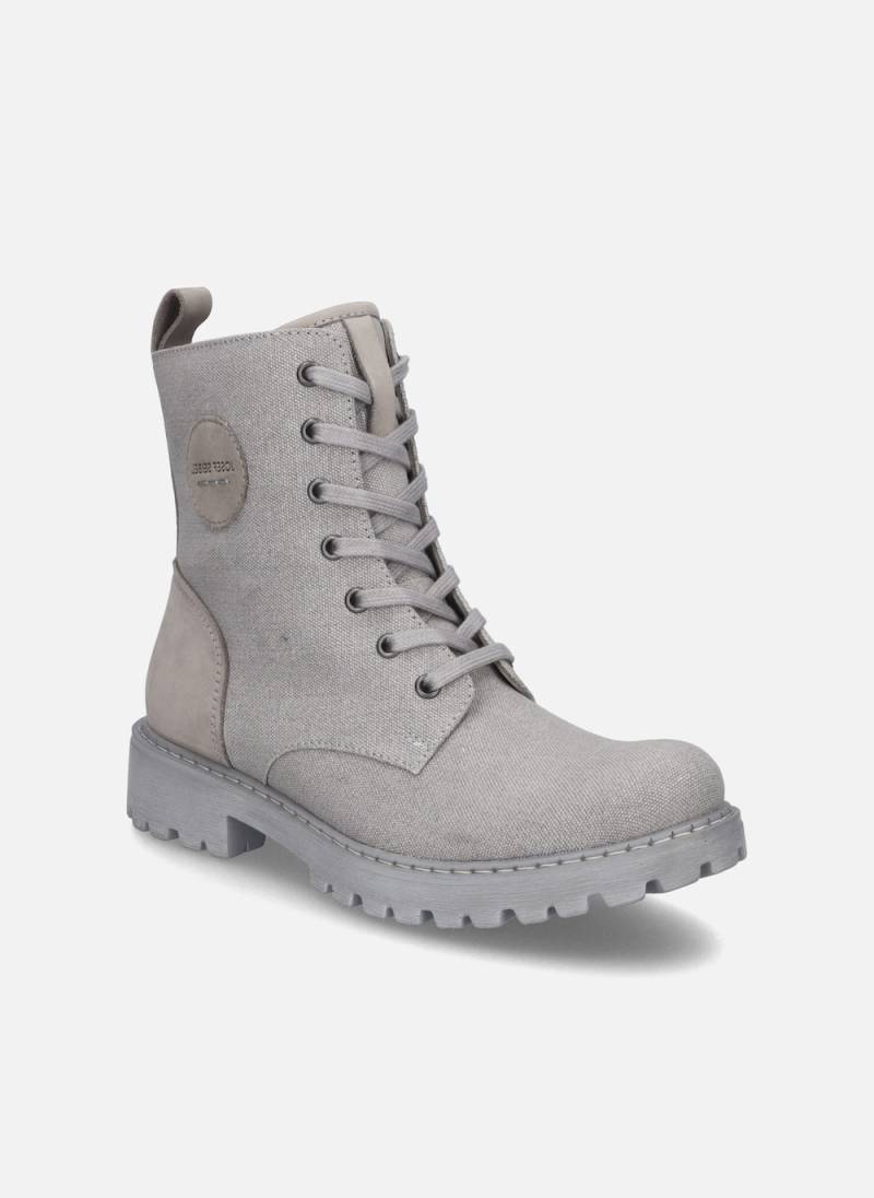 Große Größen Damen Stiefel Marta 26, Damen, grau, Größe: 36, Leder, Happy Size DE Women von JOSEF SEIBEL