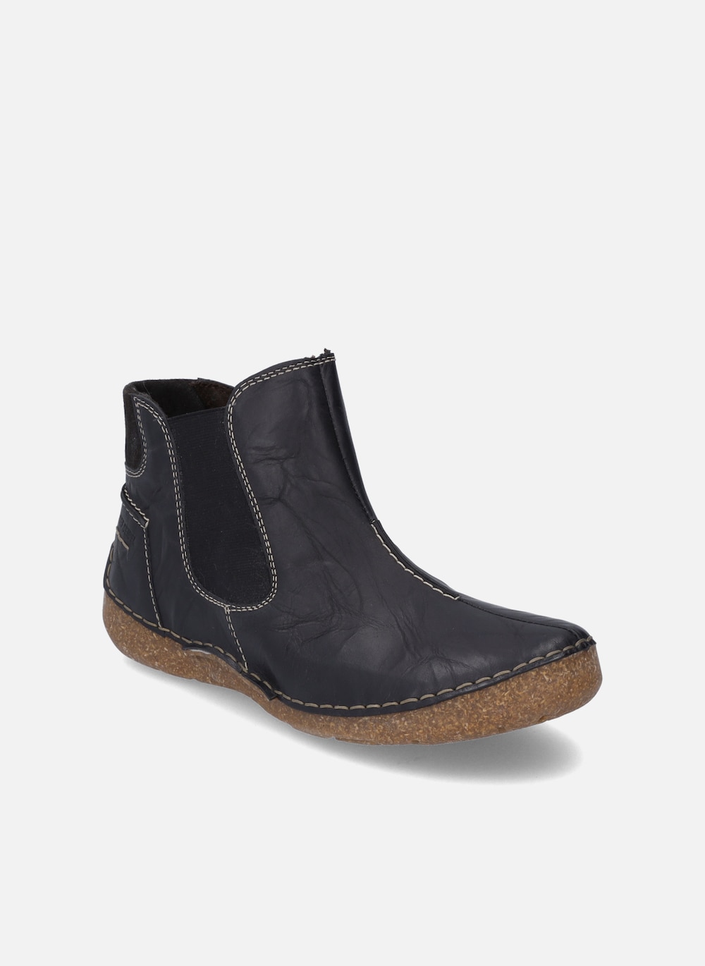 Große Größen Damen Stiefelette Fergey 63, Damen, schwarz, Größe: 38, Leder, Happy Size DE Women von JOSEF SEIBEL