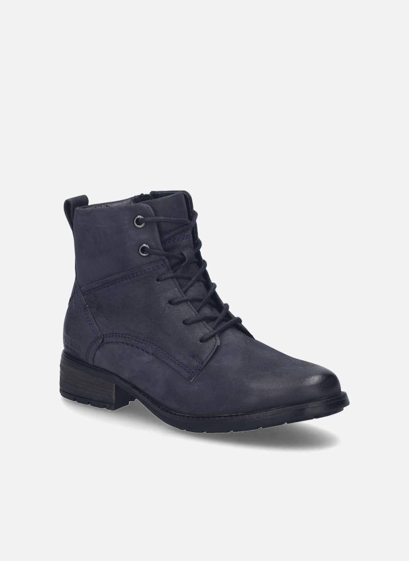 Große Größen Damen Stiefelette Kate 15, Damen, blau, Größe: 36, Leder, Happy Size DE Women von JOSEF SEIBEL