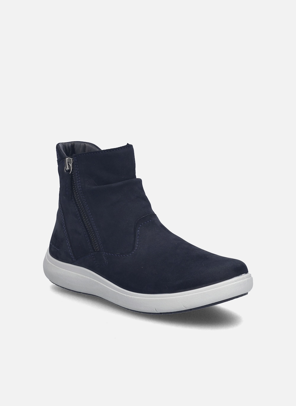 Große Größen Damen Stiefelette Megan 12, Damen, grau, Größe: 40, Leder, Happy Size DE Women von JOSEF SEIBEL