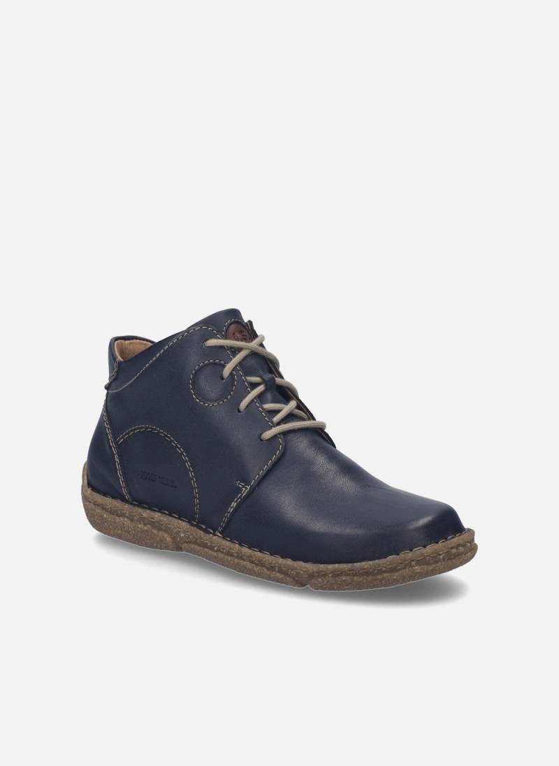 Große Größen Damen Stiefelette Neele 46, Damen, blau, Größe: 35, Leder, Happy Size DE Women von JOSEF SEIBEL