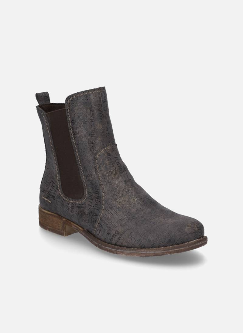 Große Größen Damen Stiefelette Sienna 80, Damen, braun, Größe: 38, Leder, Happy Size DE Women von JOSEF SEIBEL