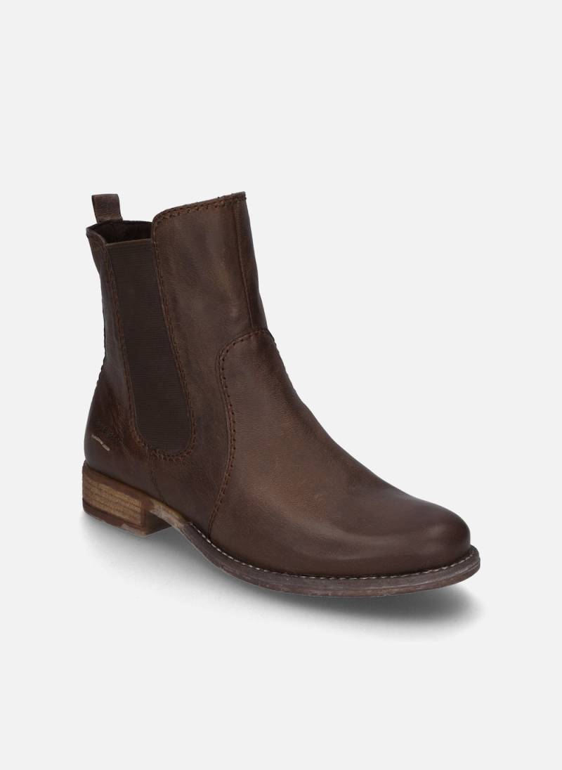 Große Größen Damen Stiefelette Sienna 80, Damen, braun, Größe: 39, Leder, Happy Size DE Women von JOSEF SEIBEL