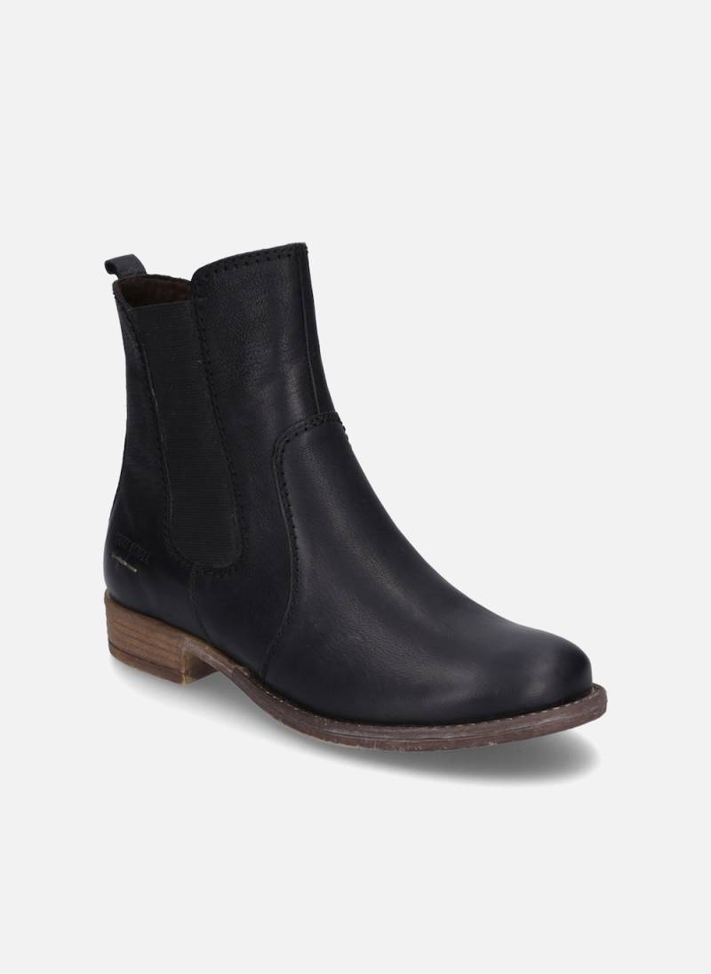 Große Größen Damen Stiefelette Sienna 80, Damen, schwarz, Größe: 40, Leder, Happy Size DE Women von JOSEF SEIBEL