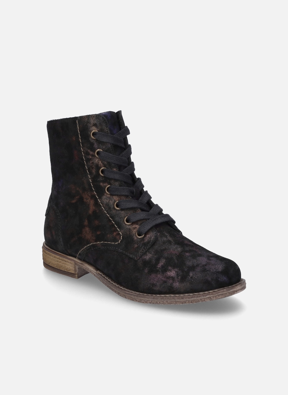 Große Größen Damen Stiefelette Sienna 82, Damen, lila, Größe: 37, Leder, Happy Size DE Women von JOSEF SEIBEL