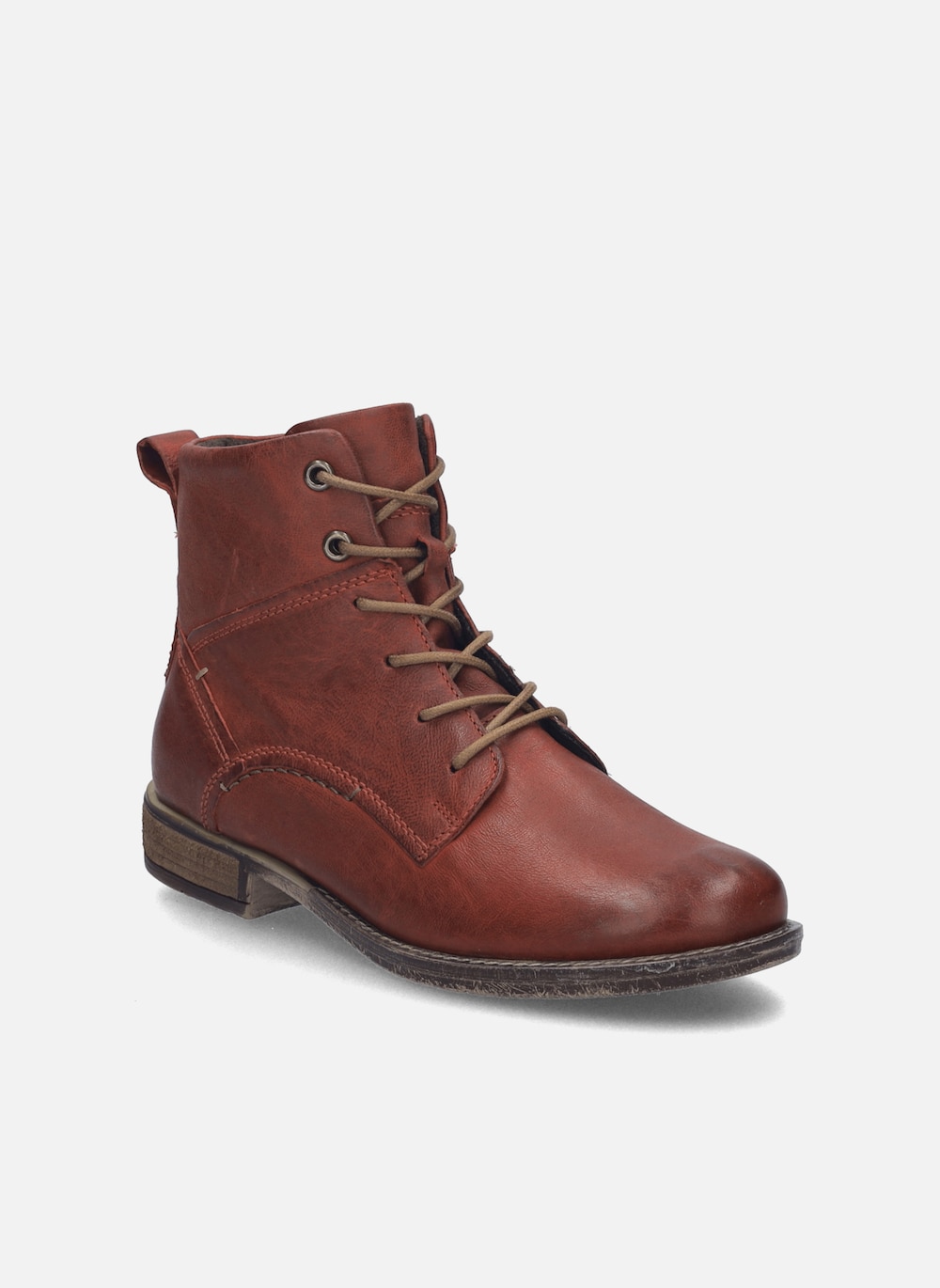 Große Größen Damen Stiefelette Sienna 95, Damen, rot, Größe: 39, Leder, Happy Size DE Women von JOSEF SEIBEL